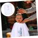 Angoily Children's Haircut Shawl Child Barber Cape Child Cape Kids Haircut Cape Toddler Apron Kids Formal Dress Home Haircut Cape Salon Cape White Baby Gown Polyester Major - Buy Online on GoSupps.com