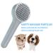 Cat Brush for Shedding and Dematting - Self Cleaning Slicker Brush for Dogs and Cats Grooming Tool - Buy Online on GoSupps.com