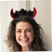 CRILSTYLEO Rose Headband Demon Hairband Demon Horns Headband Devil Ears Headband Demon Headpiece Devil Costume Halloween Party Favor Devil Headpiece Devil Hairband Bright Leather Fabric - Buy Online on GoSupps.com