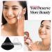 Patelai 2 Pcs Triangle Powder Puff Set - Soft & Reusable Makeup Sponges for Loose Powder & Foundation - Black & White - Buy Online on GoSupps.com