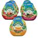 Robinsons Squash'd - 3 x taste 6 x 66 ml bottles 2 x summer fruits bundled with 2 x orange & 2 x apple & black currant - without adding sugar real fruits in every drop