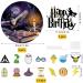 17-Piece Harry Potter Cake Topper Set | Edible Fondant Decor & Accessories for Birthday Cakes | 20cm Tortendeko for Young Girls - Buy Online on GoSupps.com
