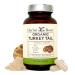 Herbal Roots Organic Turkey Tail Mushroom Supplement - Fruiting Bodies Extract - Immune Support - 60 Vegan Non GMO Capsules