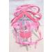SHOWMEN CRAFT Nylon Horse Driving Harness - Single Horse Pink with Diamante Browband | Premium COB Quality - Buy Online on GoSupps.com