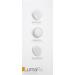 Rechargeable Facial Cleansing Brush with 1-Minute Timer & LED Indicator - Showerproof White/Silver - Shop Internationally - Buy Online on GoSupps.com