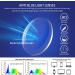 5 Pack Blue Light Blocking Reading Glasses | Spring Hinge Computer Readers for Men and Women | Anti UV Ray Filter Nerd Eyeglasses | 1.25 x Magnification - Buy Online on GoSupps.com