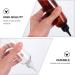 Minkissy Pack of 10 250 ml Hair Colour Bottle Applicator Hair Squeeze Bottles Shampoo Container with Twist Top Cap Pet Refillable Bottles for Hair Colour Painting (Transparent) - Buy Online on GoSupps.com