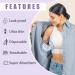 100-Pack Large Disposable Underarm Sweat Pads for Hyperhidrosis | CLEANEAT Armpit Sweat-Absorbing Pads for Women and Men | Comfortable & Non-Visible Armpit Protection - Buy Online on GoSupps.com