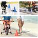 Baaxxango 20 PCS 7 inch Plastic Agility Cones for Kids - Mini Traffic Safety & Construction Cones for Drills, Sports, and Parties - 5 Colors - Buy Online on GoSupps.com