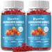 Organic Ashwagandha Gummies - with Turmeric Extract L-Theanine & Vitamin B12 - Ashwagandha Ksm 66 for Immune Support & Increased Energy - Non GMO Vegan - 120 Count mixed berry 1 Count (Pack of 120)