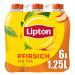 Buy Lipton Ice Tea Peach Flavor - Convenient 6 x 1.25L Disposable Packs | International Shipping Available - Buy Online on GoSupps.com