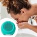 Silicone Face Scrubber - Electric Facial Brush Gentle Silicone Face Wash Brush | Silicone Face Wash Brush for Family Friends Birthdays Anniversaries Facial Cleansing - Buy Online on GoSupps.com