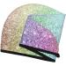 Super Absorbent Glitter Microfiber Hair Towel Wrap - Quick Dry Coral Velvet Cap for All Hair Types - Buy Online on GoSupps.com