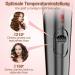Locken Bars 3 Barrels Curling Iron Set - 5 in 1 Adjustable Temperature Ceramic Curlers with Fast Heating Glove & Clips - New Rose Gold for Large Petropes - Buy Online on GoSupps.com