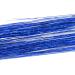 Hair Tinsel Extensions 220 Strands Holographic Sparkle Hair Tinsel Glitter Extensions Dazzles 47" Long for Parties Women & Kids Glitter Highlights Shiny Straight Hair Extensions (blue) A3JFL