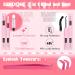 Buy Eefofnn Fluffy Lash Extension Kit - 240pcs DIY Individual Eyelashes 80D+100D Cluster Lashes Bond & Seal Glue Tweezers - 10-20MM D Curl Volume - Buy Online on GoSupps.com