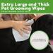 Vietdai Hypoallergenic Wet Wipes for Dogs & Cats - Deodorizing Cleaning Towels for Paws & Faces | 80 Pieces - Buy Online on GoSupps.com