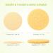 100% Natural Compressed Cellulose Facial Sponges - Reusable Bigger / Thicker Spa Pads for Face Deep Cleansing and Exfoliation - 20Pcs - Buy Online on GoSupps.com