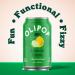 OLIPOP Lemon Lime Sparkling Tonic | Prebiotic Soft Drink with 9g Plant Fiber | Botanical-Rich & Low-Calorie | 4g Sugar per Can | Caffeine-Free & Vegan | Non-GMO | 12oz 12-Pack - Buy Online on GoSupps.com