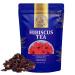 Premium Pure Hibiscus Tea - | Exquisite Floral Infusion | Vitamin-C Rich & Refreshing | 100% Pure Dried Hibiscus flowers Herbal Tea 50g Loose Tea| Hot or Iced Tea.