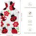 Ladybug Flower Hot Water Bottle with Plush Cover - Perfect Hand Warmer for Adults & Kids | 26.5x15.3cm | International Shipping - Buy Online on GoSupps.com