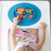 ezpz Mini Mat (Gray) - Silicone Suction Plate for Infants & Toddlers | Built-in Placemat, Self-Feeding | Reusable Travel Bag - Buy Online on GoSupps.com