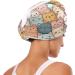 Large Group of Cats Dry Hair Cap - 2 Piece Quick Drying Towel Set with Button Headband | Super Absorbent & Comfortable - Buy Online on GoSupps.com