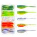 50Pcs Crappie Jigs Lure Set 2 inch Crappie Bait Crappie Jig Heads Hooks Fishing Lures for Crappie C:50pcs crappie lures