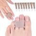 Toe Separators Splint Warp 8 Pcs Anti-Slip Toe Splints for Hammer Toe Straightener Crooked Hammer Toe