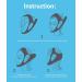 Buy BRISON Anti Snoring Chin Strap - Adjustable Snore Stopping Face Mask for Men & Women - Improve Sleep & Nasal Breathing - Grey - Buy Online on GoSupps.com