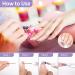 Buy 300 Pcs Nail Drill Sanding Bands - 5 Color Coarse to Fine Grits for Acrylic Nails Includes 2 Drill Bits | Professional Manicure & Pedicure Supplies - Buy Online on GoSupps.com