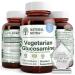 Natural Nutra Vegan and Vegetarian Glucosamine Hydrochloride for Men and Women, Kosher, Shellfish Free, Plant Based, Collagen, Joint and Cartilage Support Supplement, 750mg, 120 Capsules 120 Count (Pack of 1)