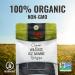 3 Packs x 300g Pure Organic Wild Rice All Natural Gluten-Free Non-GMO Kosher and Vegan Pure Long Grain Wild Rice Healthy Food for The Whole Family - Floating Leaf - Buy Online on GoSupps.com