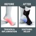 AZMED 2020 Plantar Fasciitis Night Splint - Adjustable, Lightweight, and Breathable Foot Brace for Achilles Tendonitis Relief and Arch Pain Support - Easy to Wear - Fits Most Feet - Black - Buy Online on GoSupps.com
