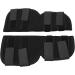 2 Pcs Black Adjustable Elastic Mesh Fabric Dog Leg Splint Brace Knee Brace for Dogs Reducing Post-Pain (S-A-Cup) Coupe S A - Buy Online on GoSupps.com