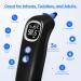 High Accuracy Ear Thermometer for Babies Kids & Adults | 32 Memory Recall LED Backlit Mute Function Night Light & 21 Disposable Probe Covers - Black - Buy Online on GoSupps.com