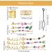 XCSJ Dreadlocks Beads Metal Hair Dreadlocks Jewellery Gold Adjustable Hair Metal Cuffs Hair Spirals Clips Beads Fletcher Hair Accessories Hair Dreadlocks Accessories for Women Men Braids 26 Pieces - Buy Online on GoSupps.com