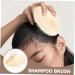 Hoement Silicone Shampoo Comb & Scalp Brush - 2 Piece Set for Deep Cleansing & Massage | Ideal for Hair Care & Curling - Buy Online on GoSupps.com