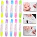 Gatuida Lot de 10 Stylos Dissolvants pour Vernis Ongles Moyen Taille Correcteurs Contours des Ongles Portables et Rechargeables pour Soins Manucure Professionnelle et Domestique  - Buy Online on GoSupps.com