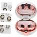 Healeved Contact Lens Container Set - Travel Case with Mirror Marble Design | Eye Contact Holder for Safe Storage - Ideal for International Shipping - Buy Online on GoSupps.com