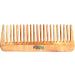 PotStar Handcrafted Wood Hair Comb for Thick, Curly, and Wavy Hair - Non-Static, Eco-Friendly - Made in India - Buy Online on GoSupps.com