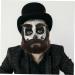 VINTORKY 1 Set Beard Dress up Cosplay Carnival Beard False Mustache Grey Santa Claus Beard Fake Eyebrow Plush - Buy Online on GoSupps.com