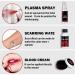 CAHIUYOA Halloween SFX Makeup Kit - Fake Wounds Scars Wax Blood Gel & Spray for Ultimate Special Effects - Buy Online on GoSupps.com