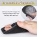 Silicone Exfoliating Body Scrubber with Storage Hooks - Easy to Clean & Reusable - Deep Clean and Revitalize Your Skin | Black - Buy Online on GoSupps.com