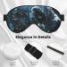 SSIMOO Hacker Attack Soft Sleep Eye Mask - Breathable Eye Patch for Women Ideal for Travel & Relaxation Black - Buy Online on GoSupps.com