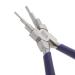 The Beadsmith Wire Bending Pliers - Consistently make up to 6 size loops & jump rings  2-9mm - 5.75 long (160mm) - Polished Steel Head  Comfort Grip Handle  Tool for Jewelry Making