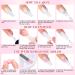 AIMEILI Fixed Build-Up Gel Set - 4 Colors Solid Nail Gel for Geln gel Nail Extension & Builder Set with Tools - Clear White Rosa Nude - Buy Online on GoSupps.com