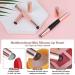 2Pcs Double Head Silicone Lip Brush Kit - Reusable Lip Applicator for Lipstick Gloss & Masks | Elastic Design & Cap Included | International Shipping - Buy Online on GoSupps.com