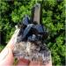 Natural Crystal Rough 120g Rare Natural Beautiful Black Quartz Crystal Cluster Tibetan Specimen - Buy Online on GoSupps.com