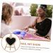 Housoutil 1pc Nail Display Board Wooden Stand Monitor Accessories Detachable Finger Nail Tips Holders Nail Color Chart Stand Manicure Tools Monitor Stands Exhibition Board Sample 26x18cm Assorted Color - Buy Online on GoSupps.com